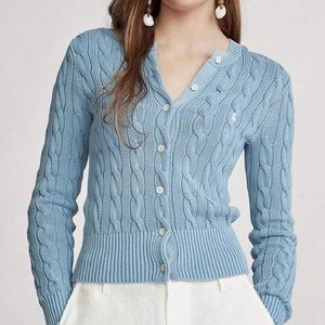 Polo Ralph Lauren Cable-Knit Cotton Cardigan